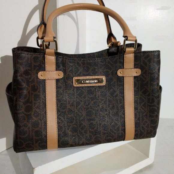Calvin Klein Handbags - Calvin Klein CK Monogrammed “Hudson” Shoulder Purse